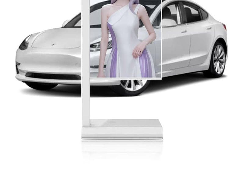55-Inch AI-Enhanced Ultra-Thin OLED Display 1920*1080 Interactive Digital Signage Retail LED Display Touch Screen