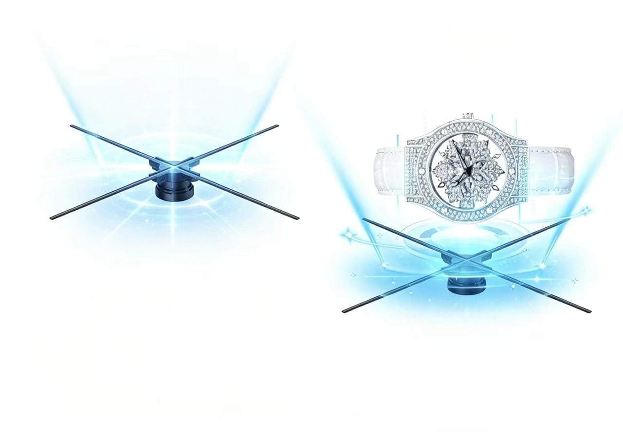 1024x1024 52x52cm Movable Indoor Mini LED Display Ultra High Definition 2mm Pixels 3000cd Brightness 3D Hologram Built-In