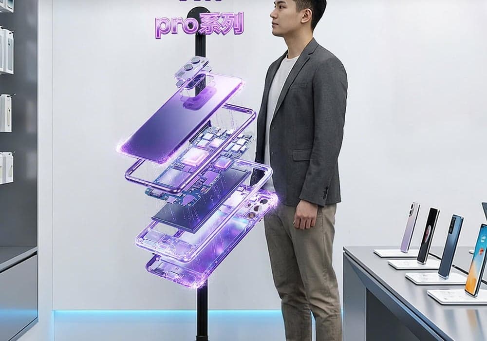 Holographic Advertising Equipment 3D Fan Display Ultra HD Transparent Visual for Exhibitions Education Outdoor/Indoor Use