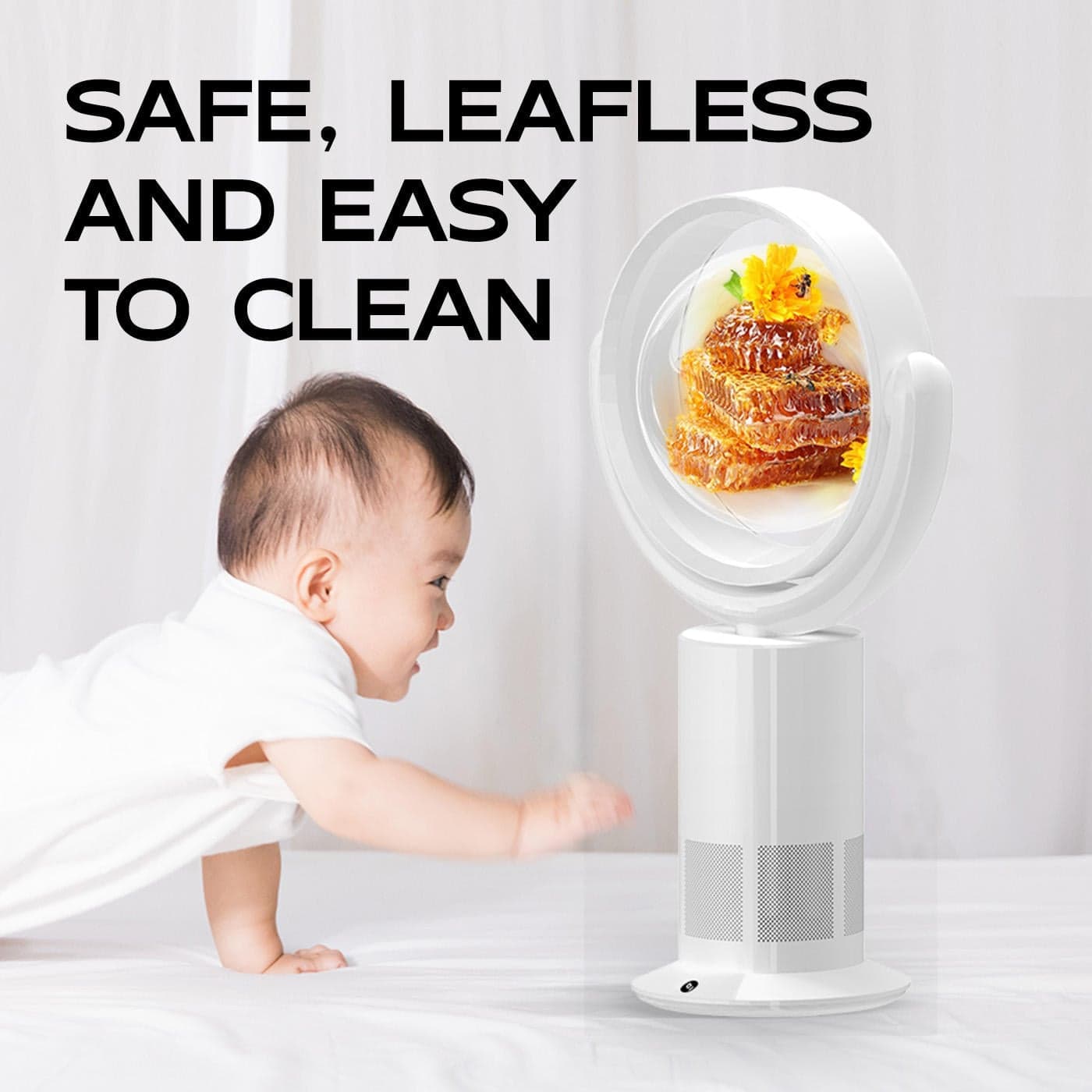 3D Hologram Fan Bladeless Naked Eye 3D Advertising Screen Screen Holographic Projector