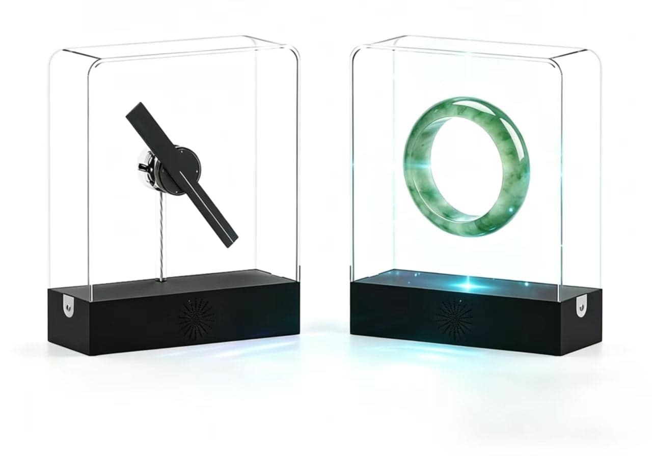 20cm 3D Holographic Fans Indoor/Outdoor Use 3D Hologram Projector Screen Advertising