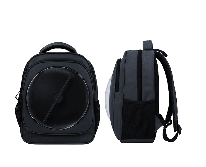 P30 High Brightness 3D Holographic Advertising Backpack Fans Remote