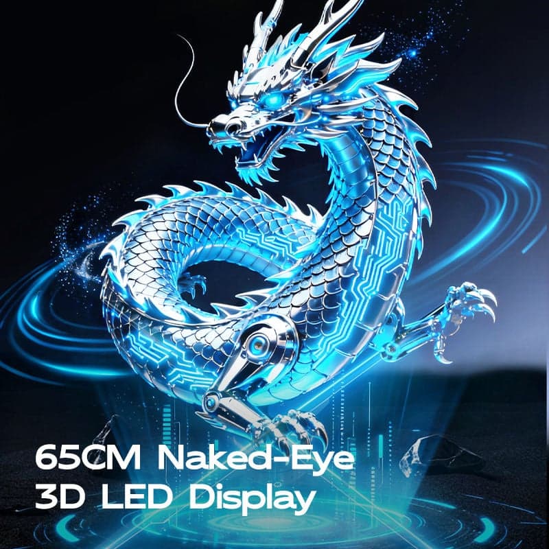 Ultra High Definition 1280 LED Indoor Digital Signage 3D Hologram